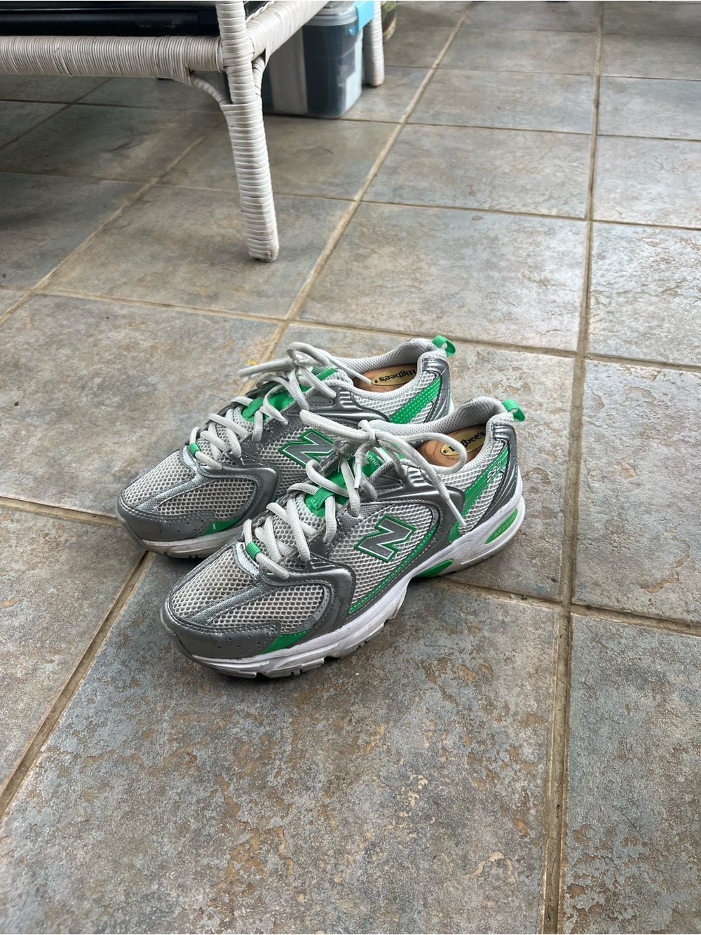 New Balance 530 Lifestyle Grey Green Men's Size 7 Women's 8.5